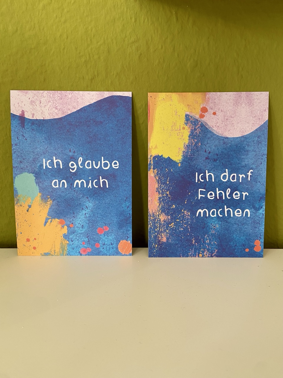 Mutmach-Karten: Ich glaube an mich